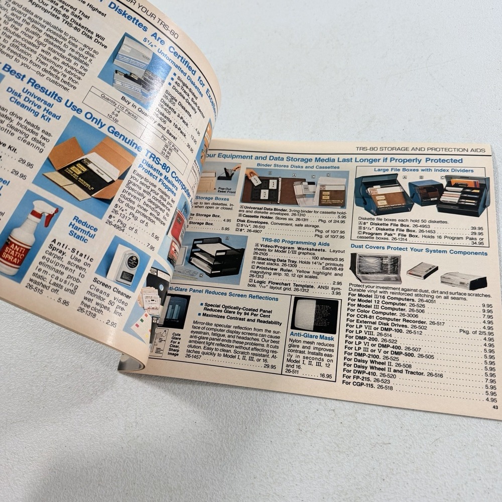 Vintage 1983 RADIO SHACK TRS-80 Microcomputer Catalog RSC-9 Computer - Picture 6 of 8